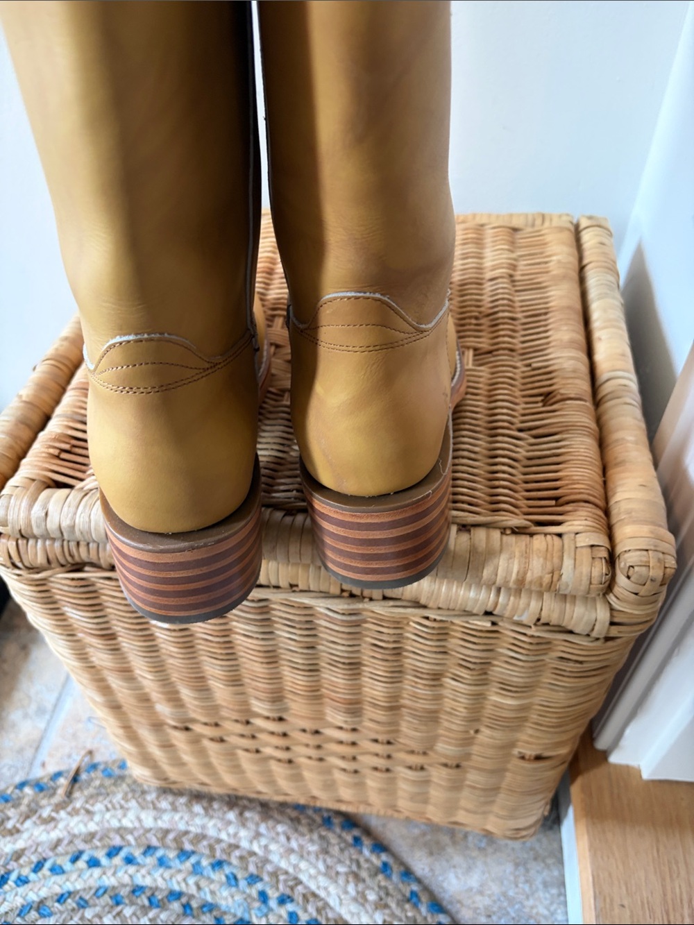 Free People x Frye Campus 14L Boots Size 8 Wide Calf NIB - Picture 15 of 16
